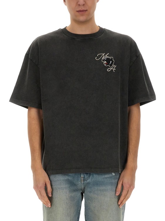 大人気★【AMIRI】Panther 半袖Tシャツ Amiri Black 