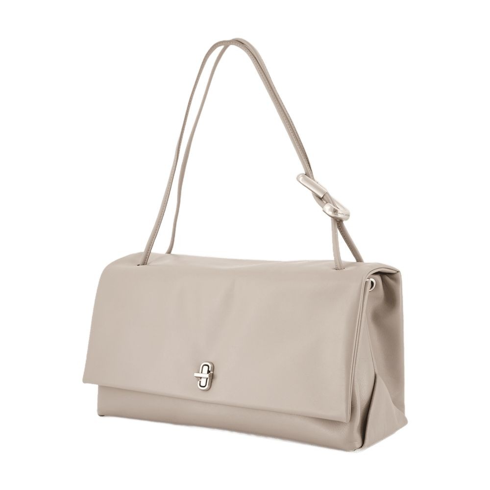 Marc Jacobs The Big Link Shoulder Bag - Leather - Grey In Neutral