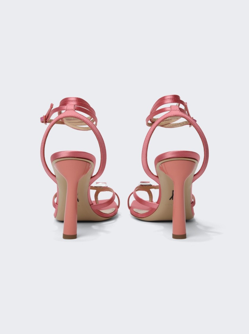 Paul Andrew Cube Toe Ring High Heel Sandal