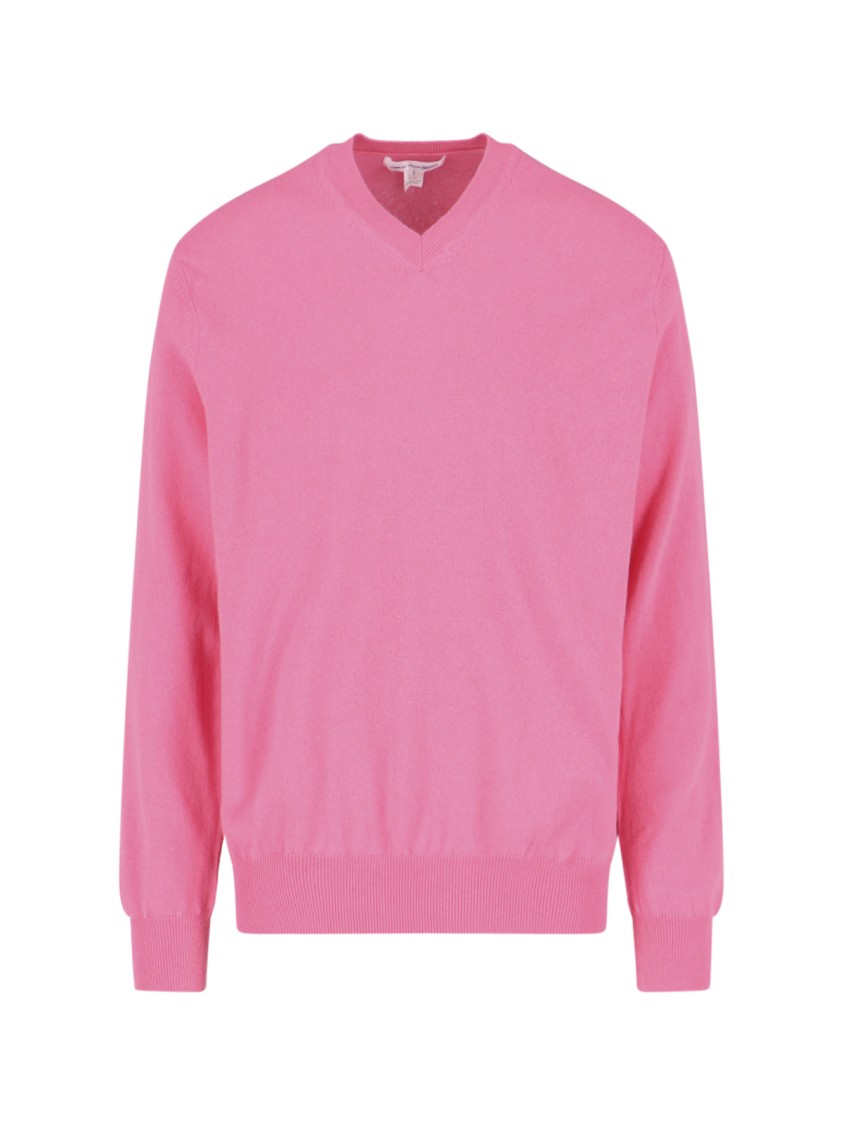 Comme Des Garçons Comme Des Garcons Sweaters In Pink