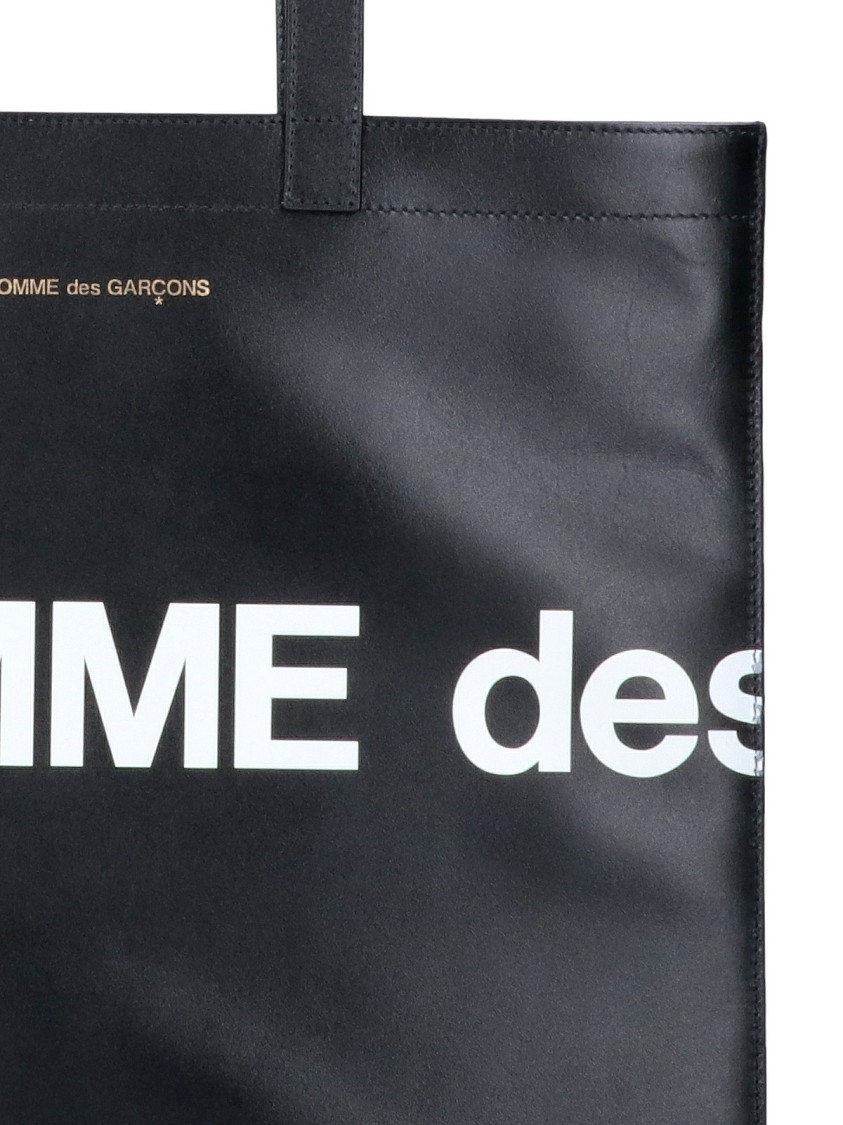 COMME DES GARÇONS COMME DES GARÇONS TOTE LOGO BAG – BLACK 