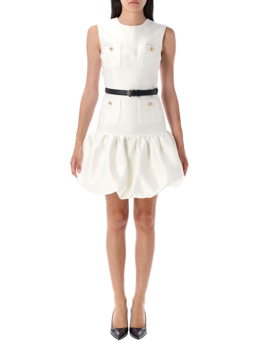 Self-portrait Self Portrait Women Taffeta Mini Dress In White
