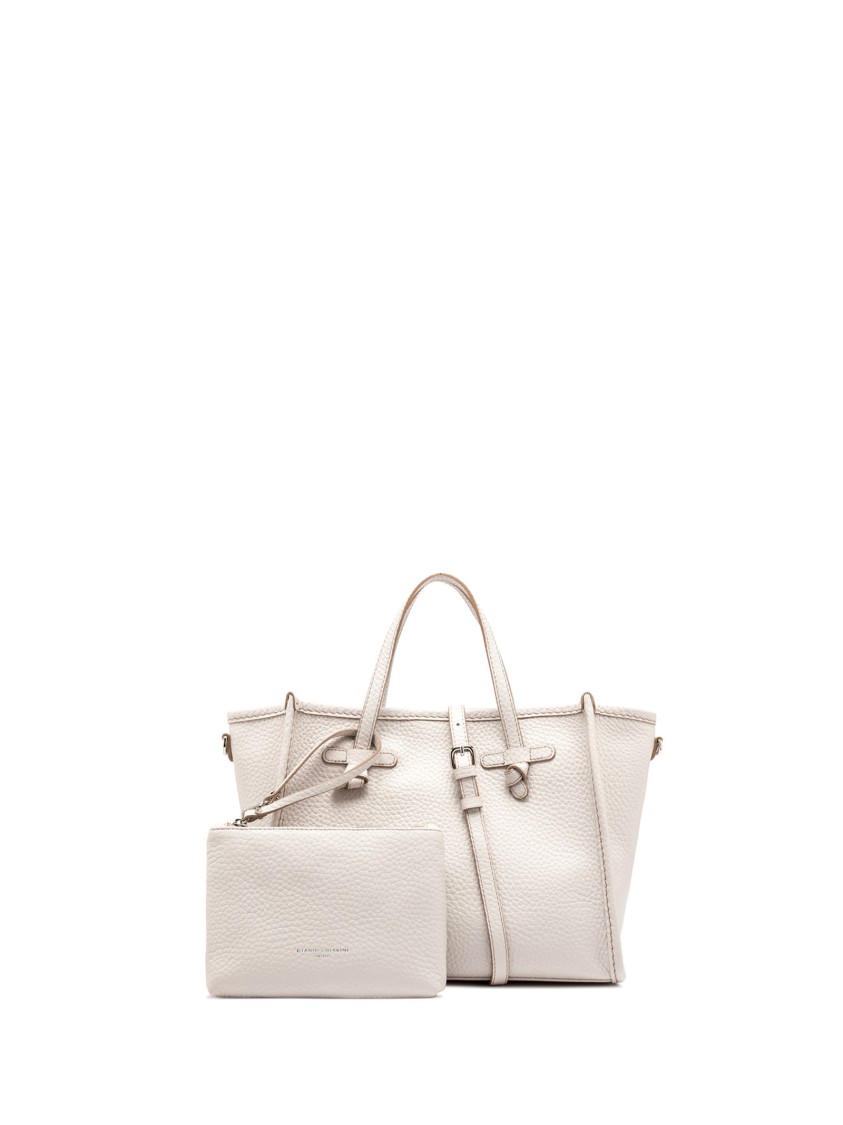 G.chiarini Marcella Marcella 32 Shopping Bag In Sand Double Bubble Leather