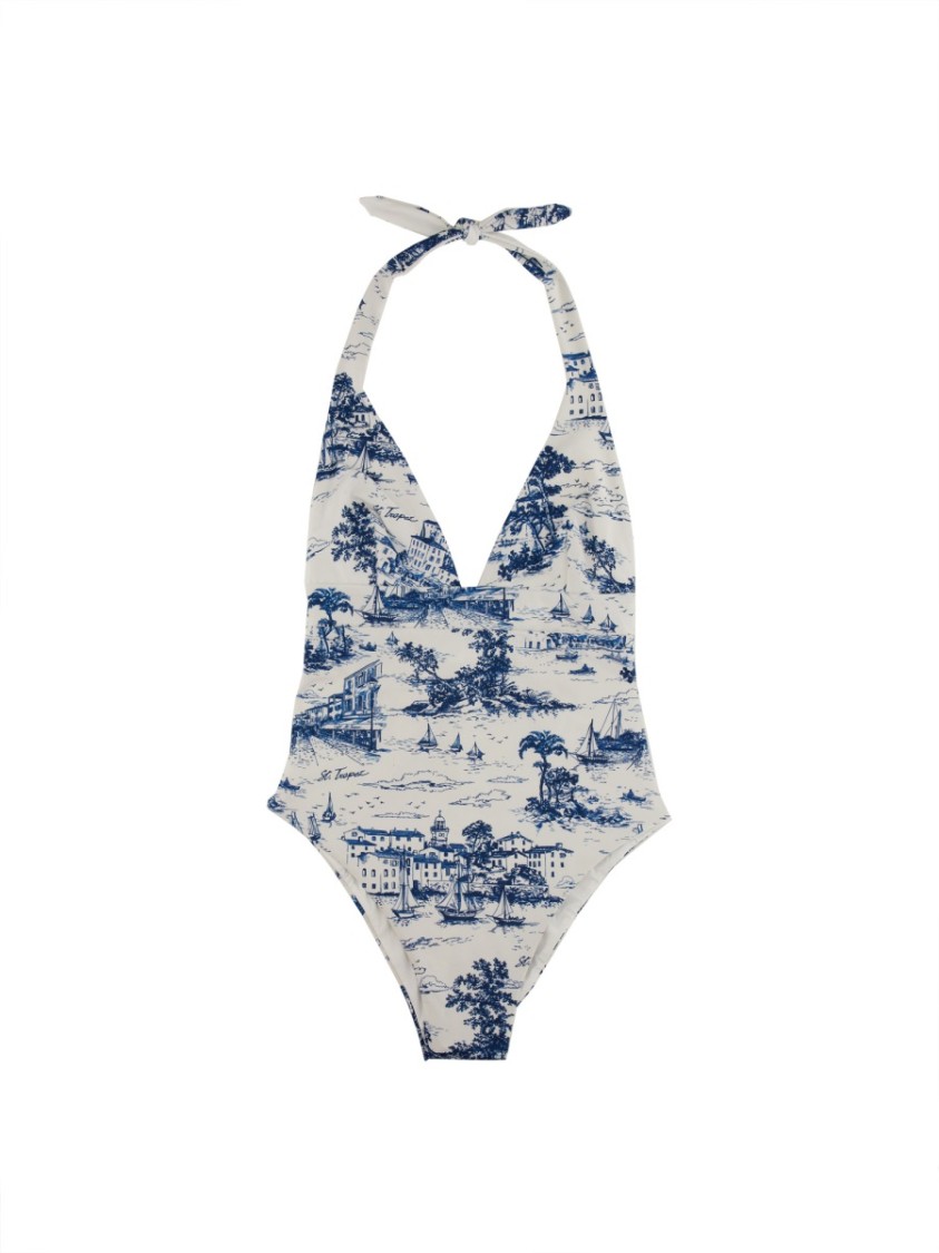 Mc2 Saint Barth "marylin" One-piece Swimsuit