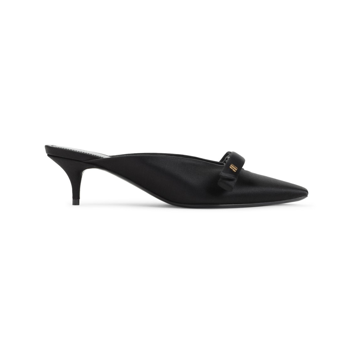 Balenciaga Slingback Heels With Pointed Toe In Black