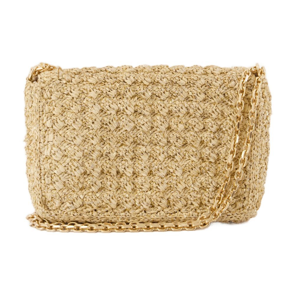 Shop Vanessa Bruno Moon Moyen Crossbody - Cotton - Neutral In Neutrals