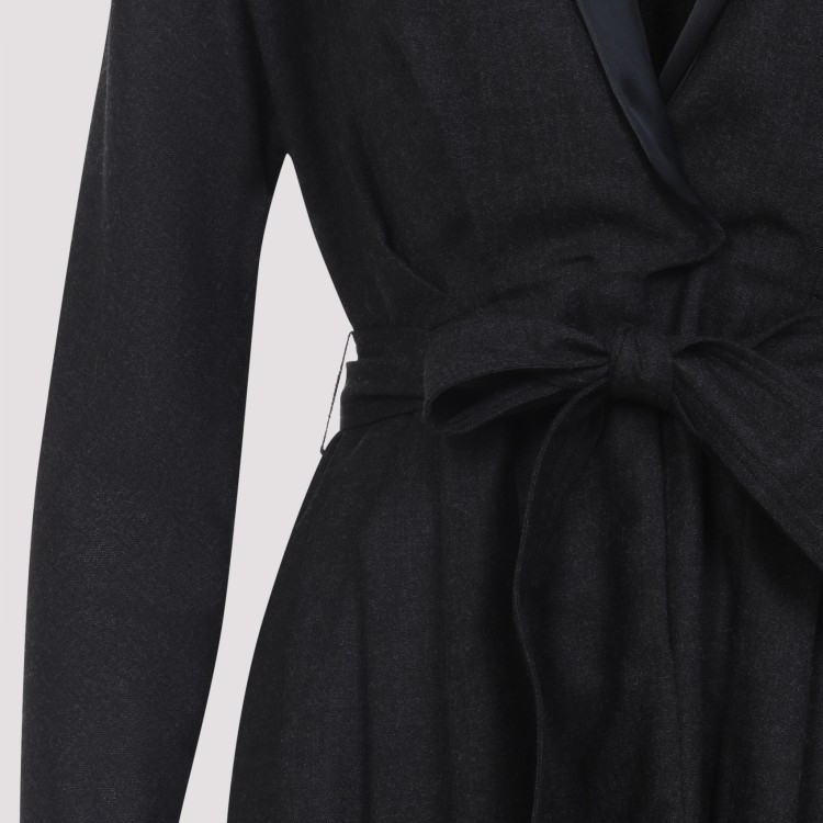 オールインワン・サロペット a Ferretti Grey Virgin Wool Midi Dress Alberta Ferretti Grey Virgin Wool Midi Dress | THE LIST