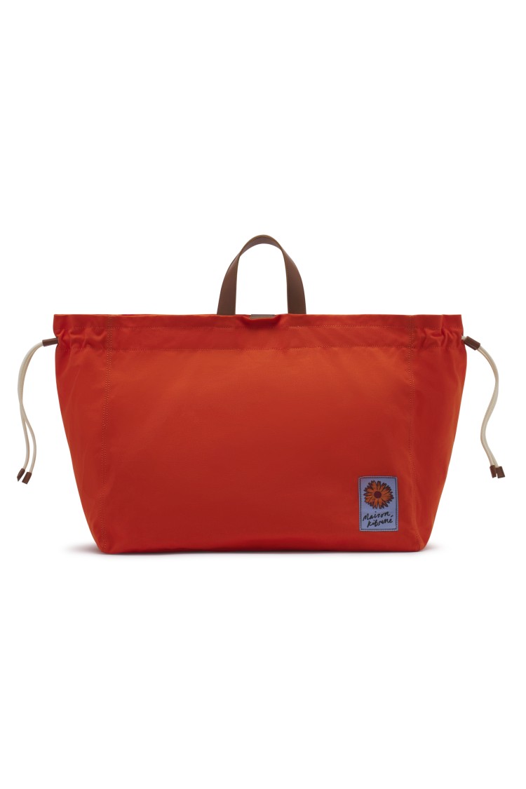 Maison Kitsuné Spacious Canvas Tote Bag