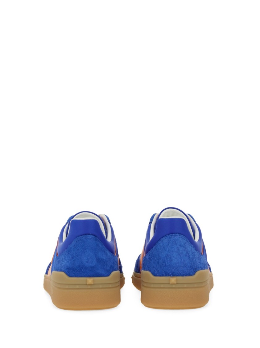 Valentino Multicolor Split Leather And Leather Upvillage Sneakers