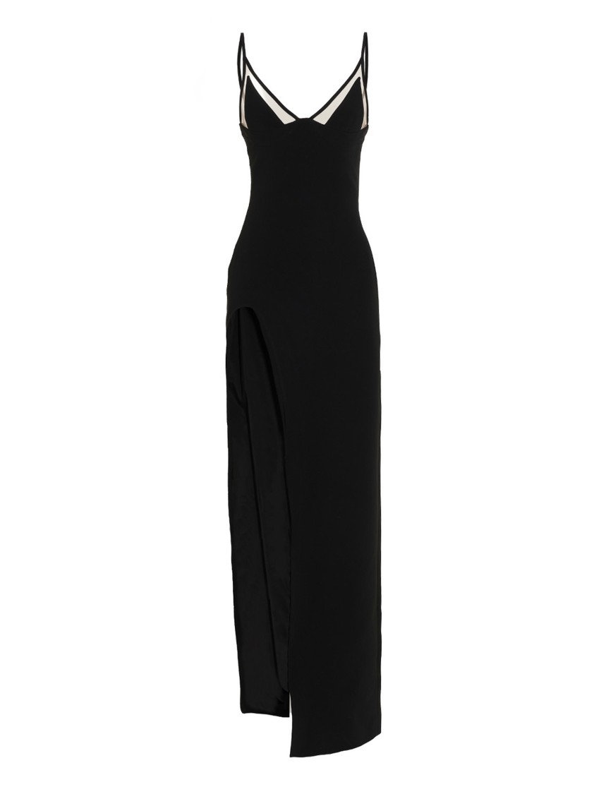 ワンピース DAVID KOMA 'Open Leg Cami' dress Black David Koma 'Open Leg Cami' Dress Evening in Black | THE LIST