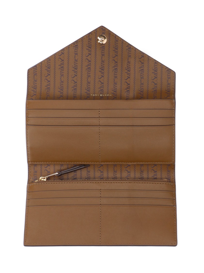 Tory Burch T-monogram Envelope Chain Wallet Crossbody Bag