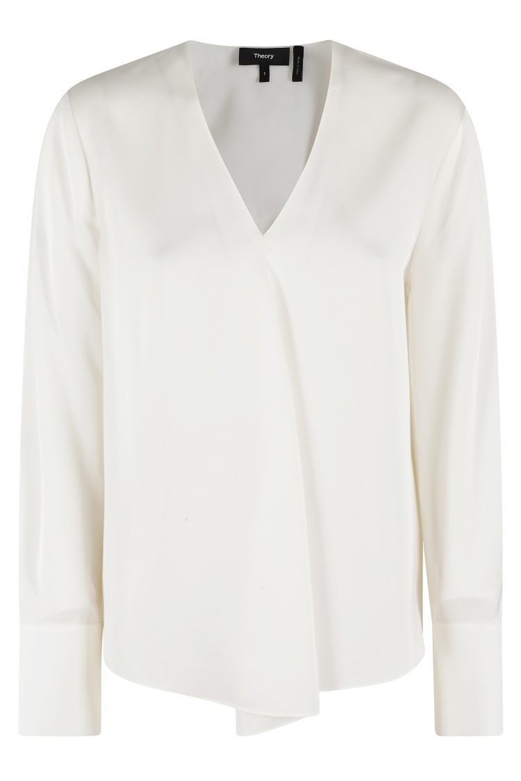 THEORY THEORY HIDDEN SLIT BLAZER