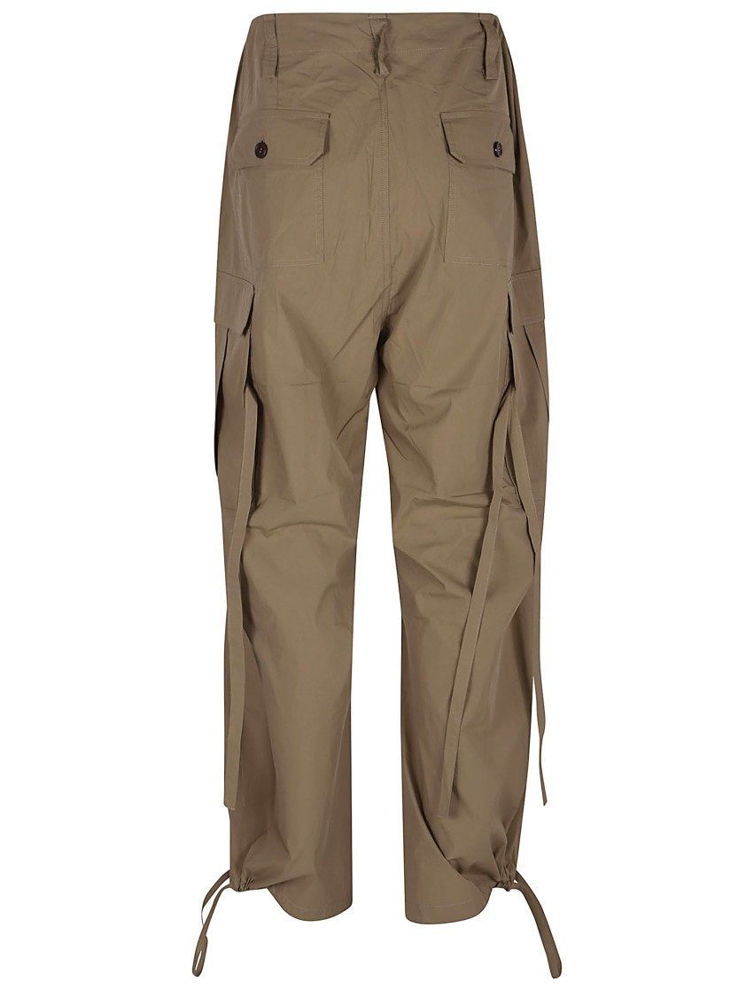 P.A.R.O.S.H PAROSH RELAXED-FIT OVERSIZED TROUSERS