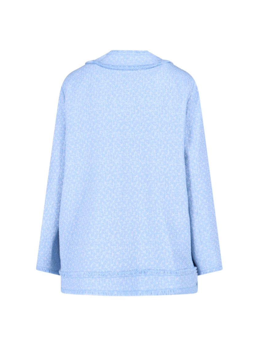 Dolce & Gabbana Rachel Multipocket Jacket In Blue