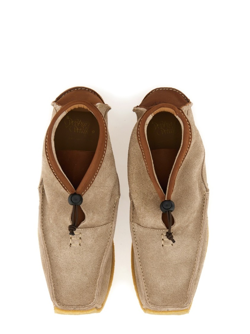 Woburn Walk Distinguished Leather Loafer With Contrasting Collar In Pink