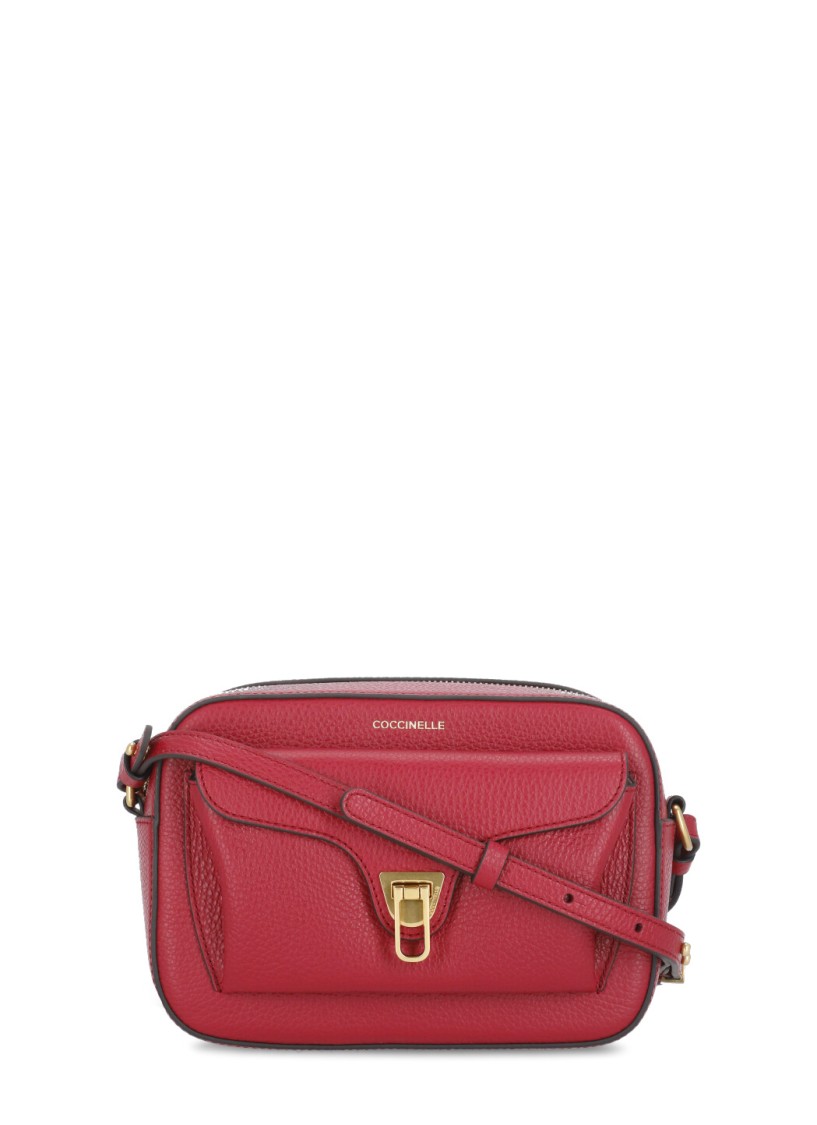Shop Coccinelle Red Beat Soft Small Shoulder Bag