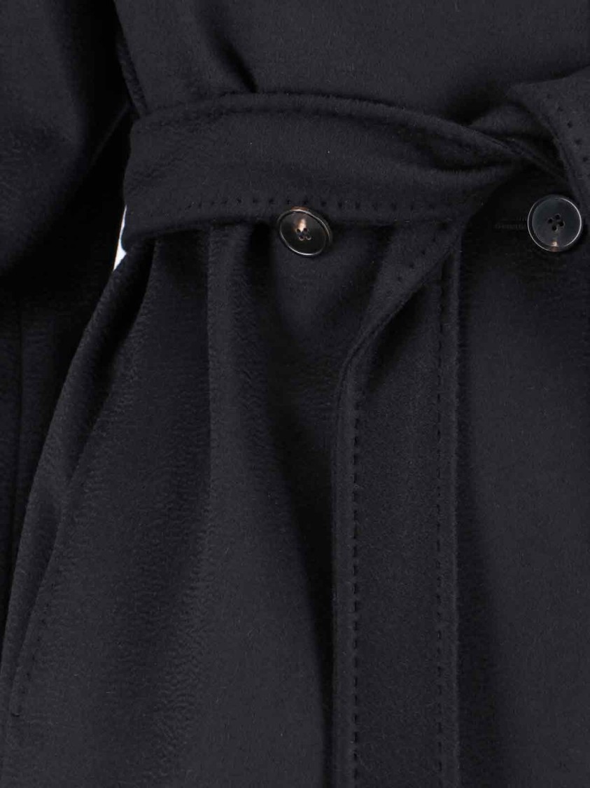 Max Mara Bcollag Robe Coat In Blue