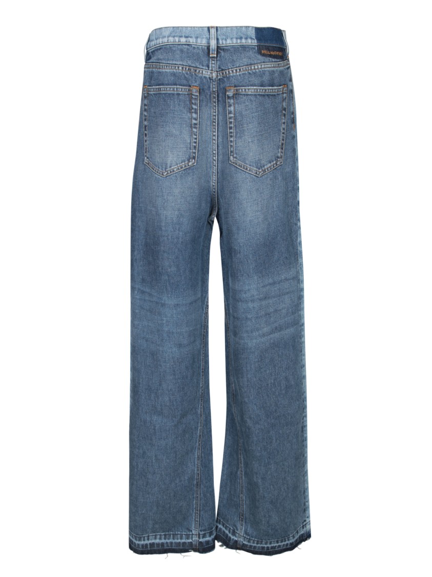 STELLA MCCARTNEY STELLA MCCARTNEY WIDE-LEG HIGH-WAIST DENIM JEANS