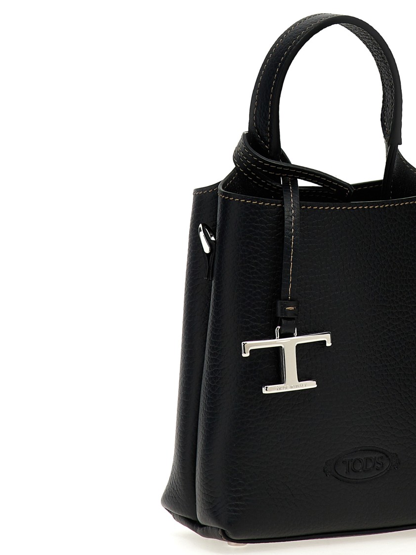 Tod's 'micro ' Handbag In Black