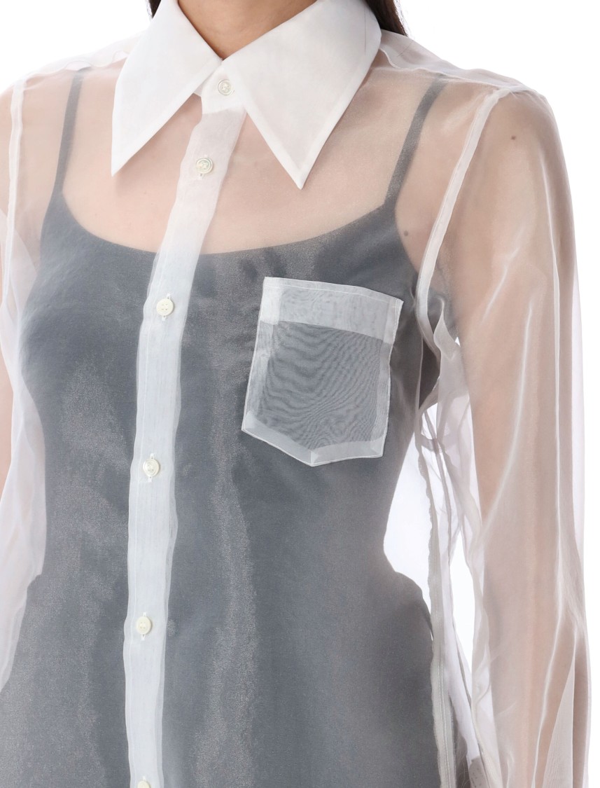 COMME DES GARÇONS COMME DES GARÇONS ORGANZA SHIRT 