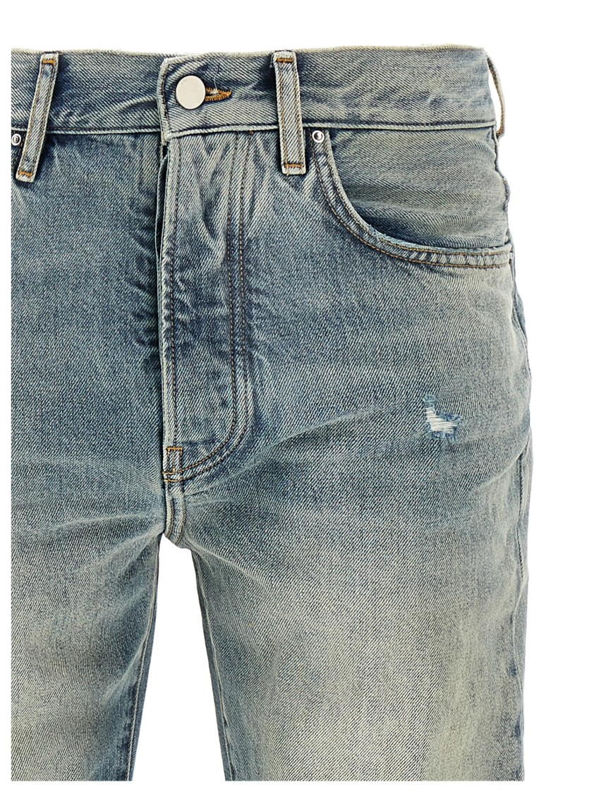 Amiri Released Hem Jeans In Blue