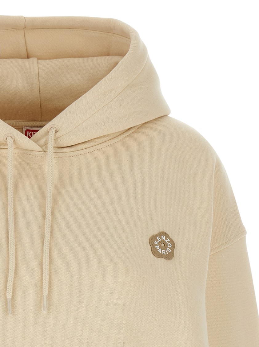 Kenzo 'floral Boke 2.0' Hooded Sweatshirt In Neutral