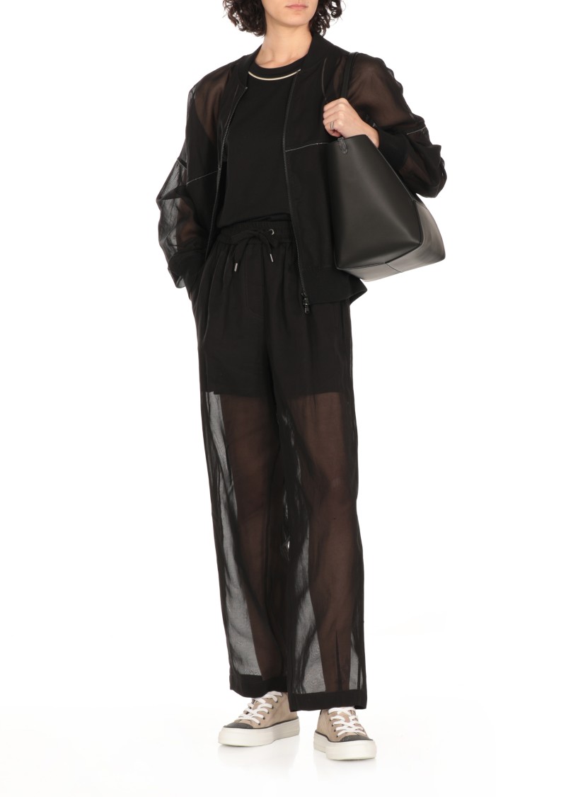 Brunello Cucinelli Pants In Black