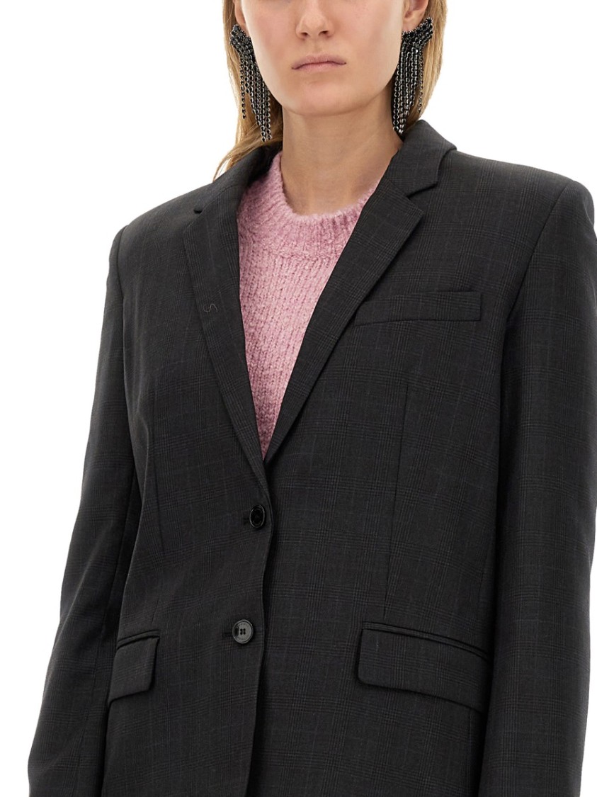Shop Isabel Marant Lesandre Jacket In Grey