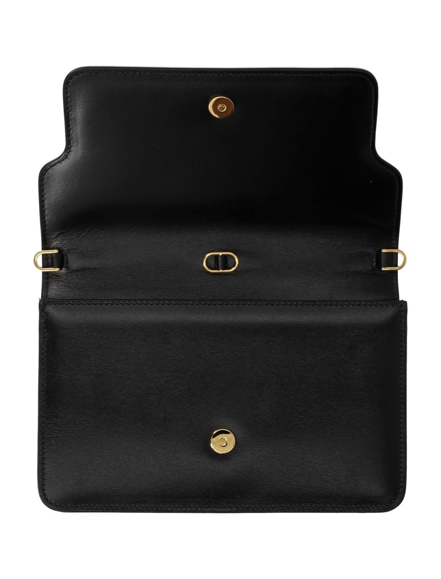 Tom Ford Black Small Whitney Leather Bag In Black