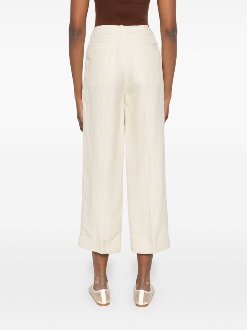 Ralph Lauren Beige Yaitlee Trousers In Neutral