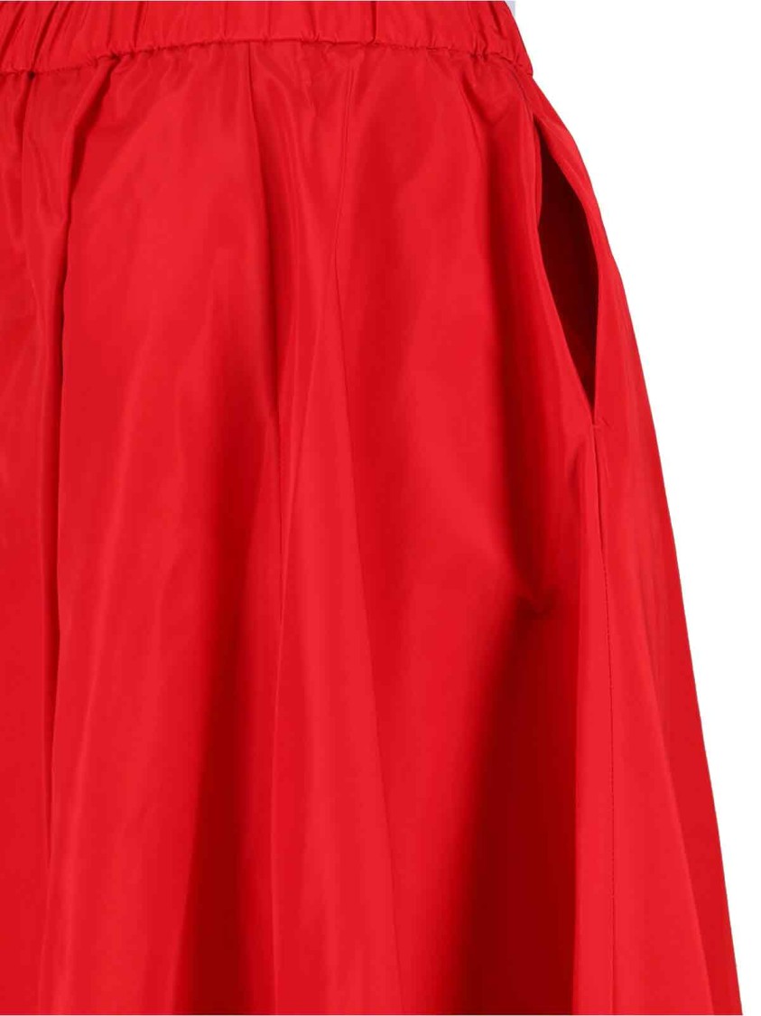 Aspesi A Mid-length Half-length Skirt In Red