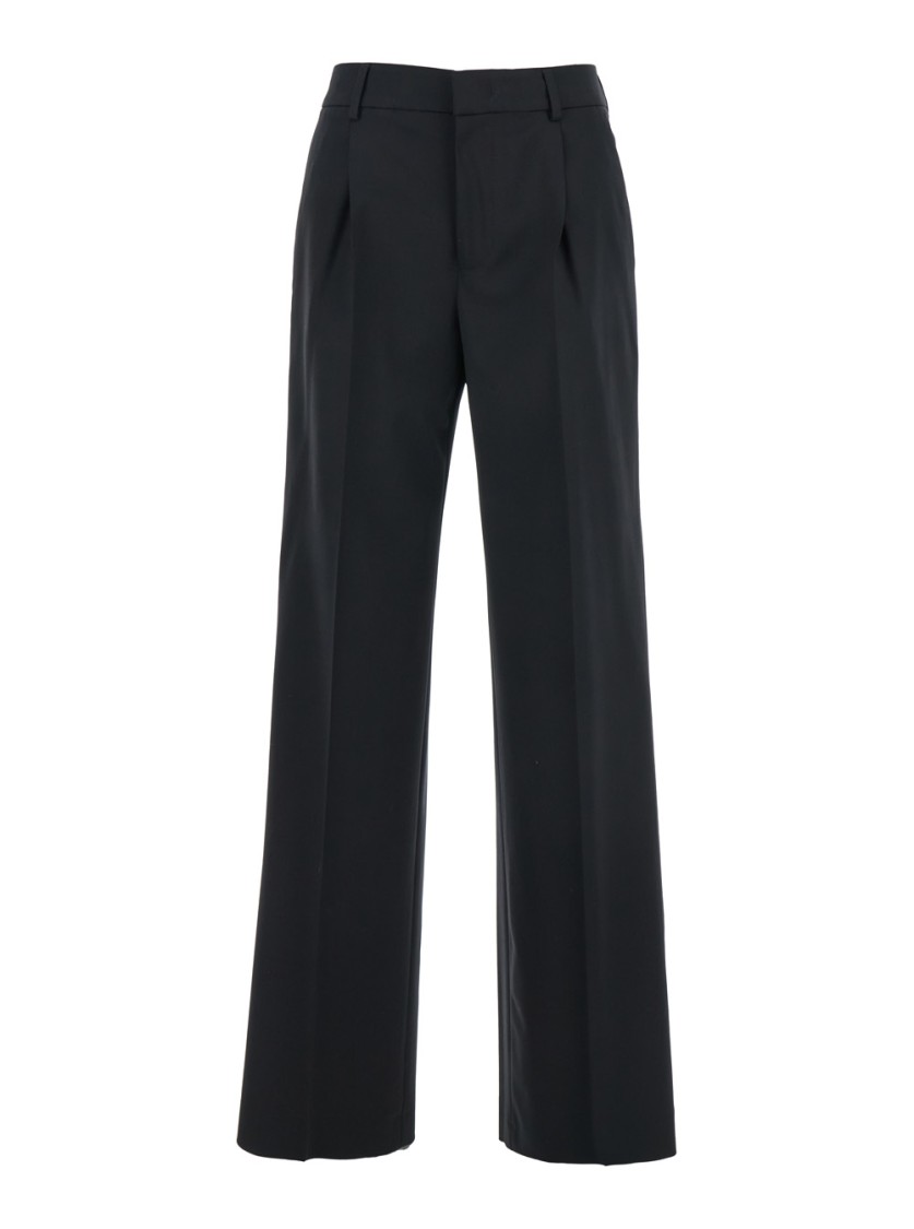 パンツ PT TORINO LOLA FINE CAVALLERY STRETCH TWILL Pt Torino Lola Fine Cavallery Stretch Twill In Black | ModeSens