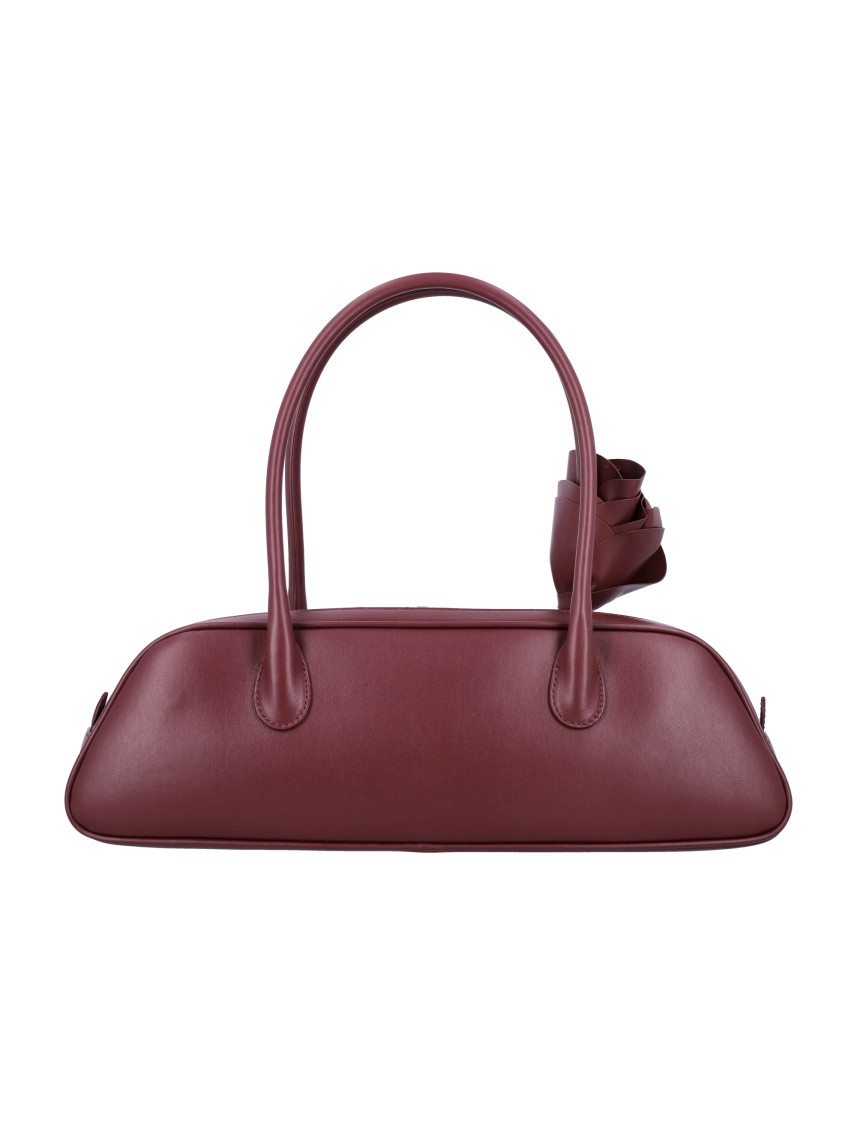Magda Butrym Burgundy Brigitte Trapeze Shoulder Bag In Burgundy