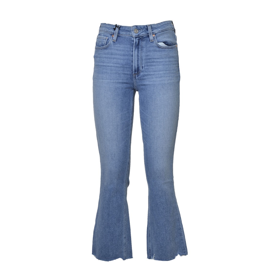 PAIGE PAIGE COLETTE CROP FLARE JEANS