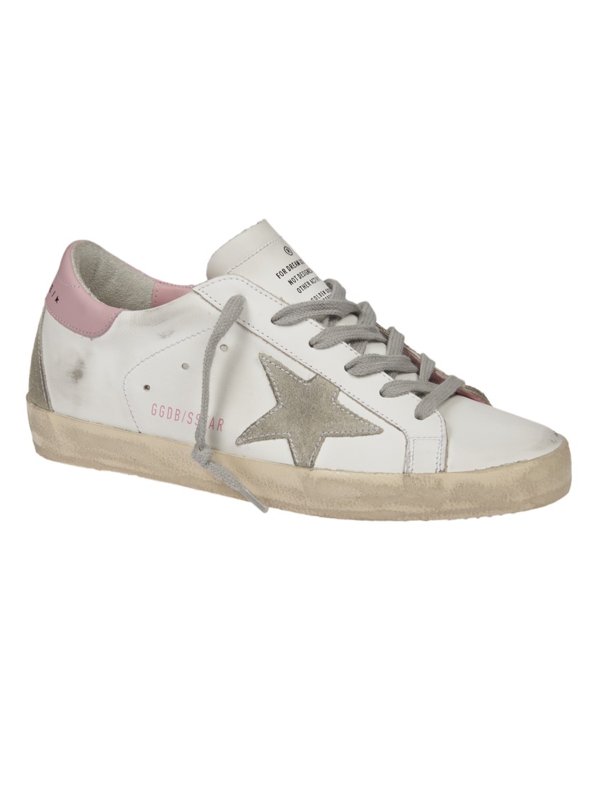 Golden Goose Deluxe Brand Women Multicolor Leather Super Star Classic Sneakers In Neutrals