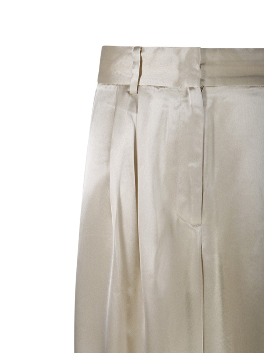 Shop By Malene Birger Piscali Trouser In Neutrals