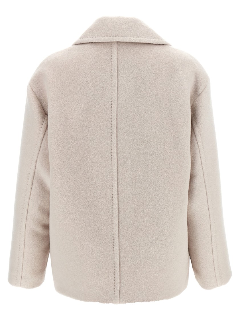 Max Mara Filovia Coats And Trench Coats Beige