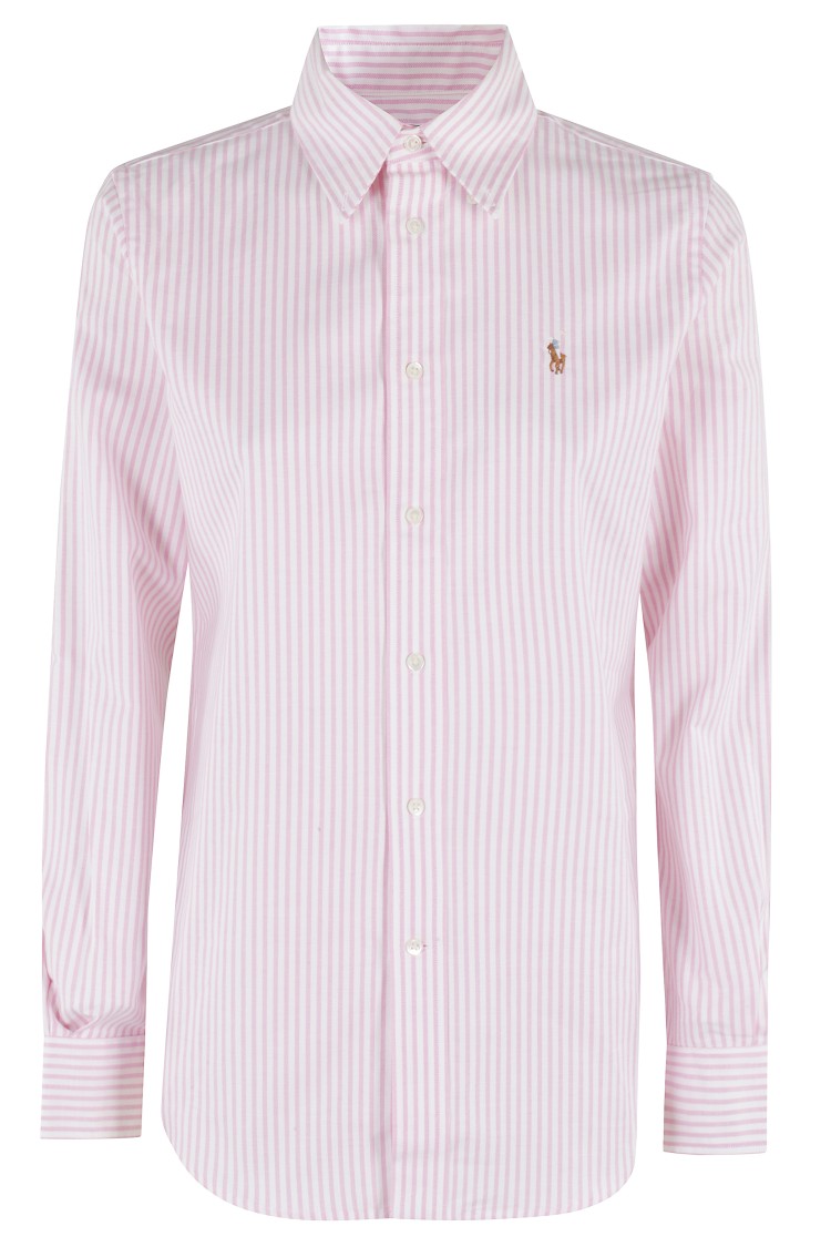 Polo Ralph Lauren Ls Str Heidi-long Sleeve-knit In Pink