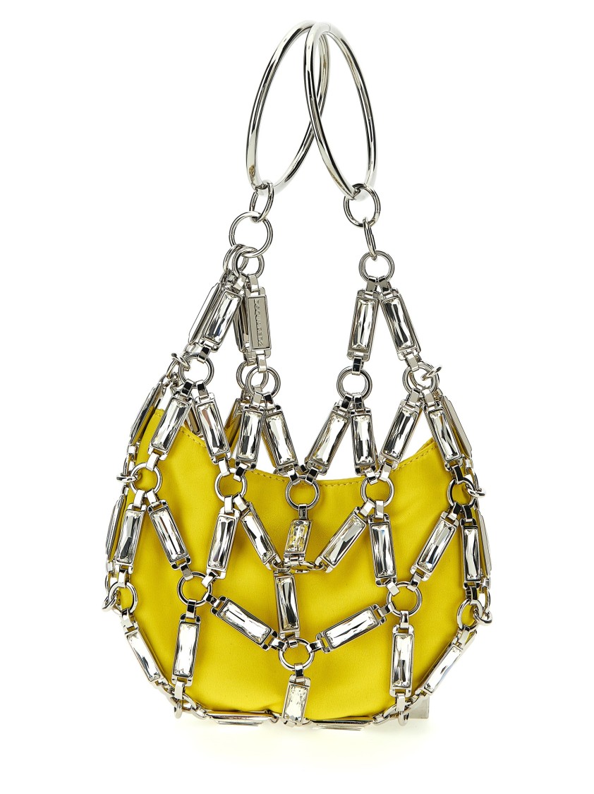 Dsquared2 'cage' Handbag In Yellow