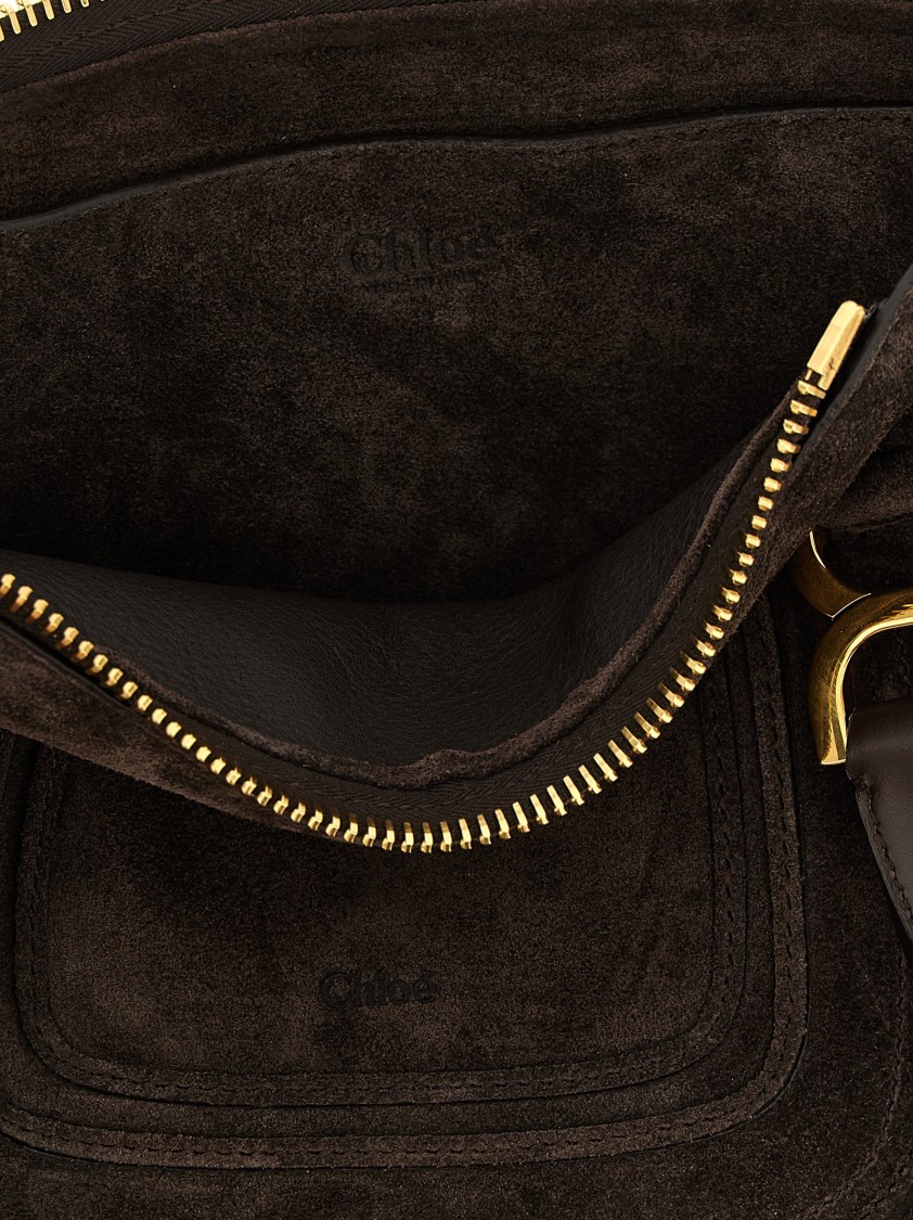 Chloé 'marcie' Small Handbag In Black