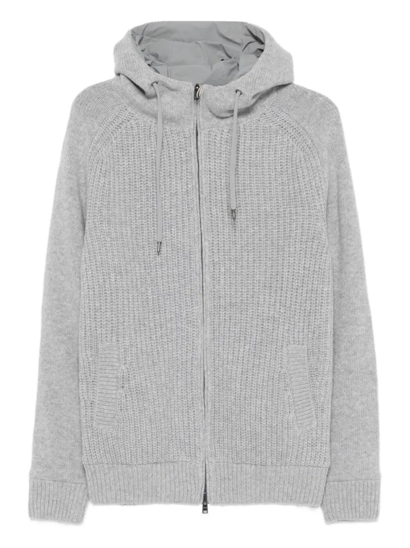 Herno `resort` Bomber Jacket In Gray
