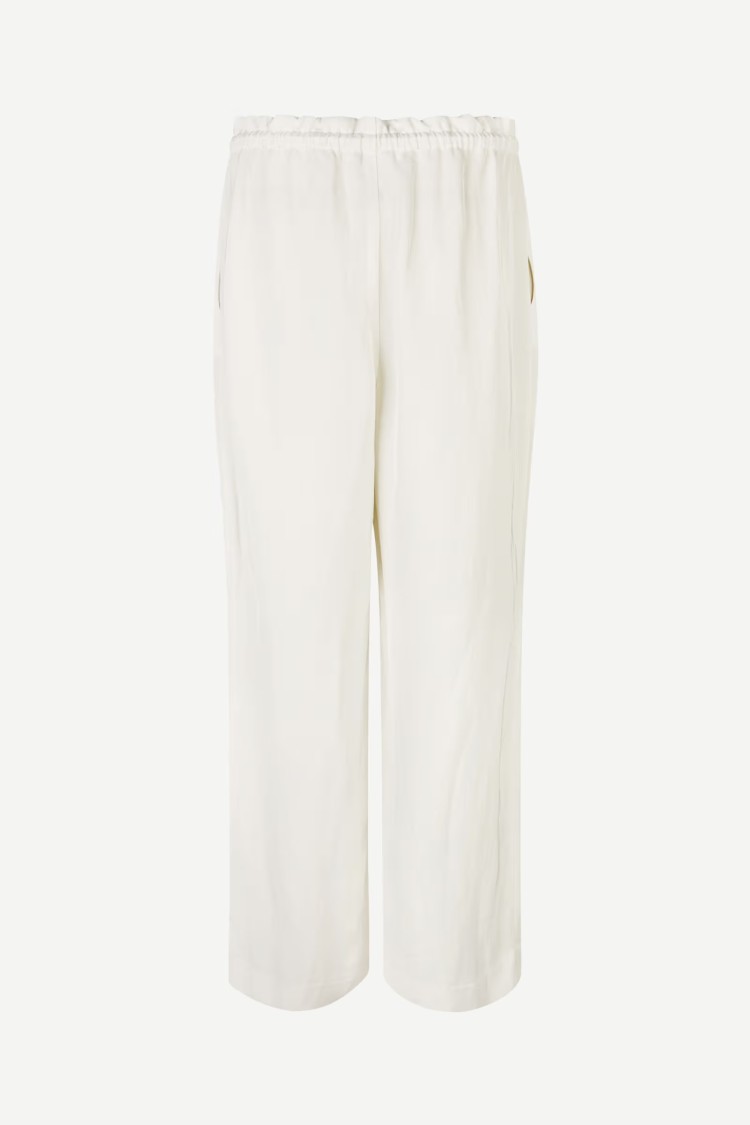 Samsoe & Samsoe Samsoe Samsoe Mid-waist Trousers With Elasticated Drawstring