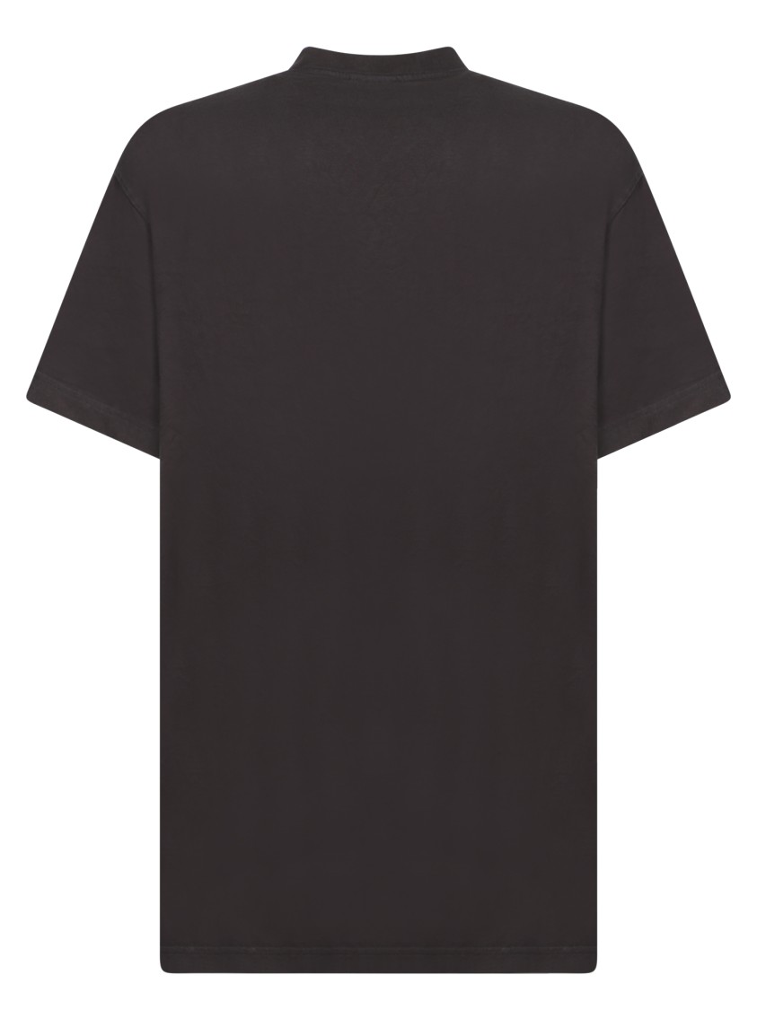 Shop Balenciaga Black Cotton T-shirt