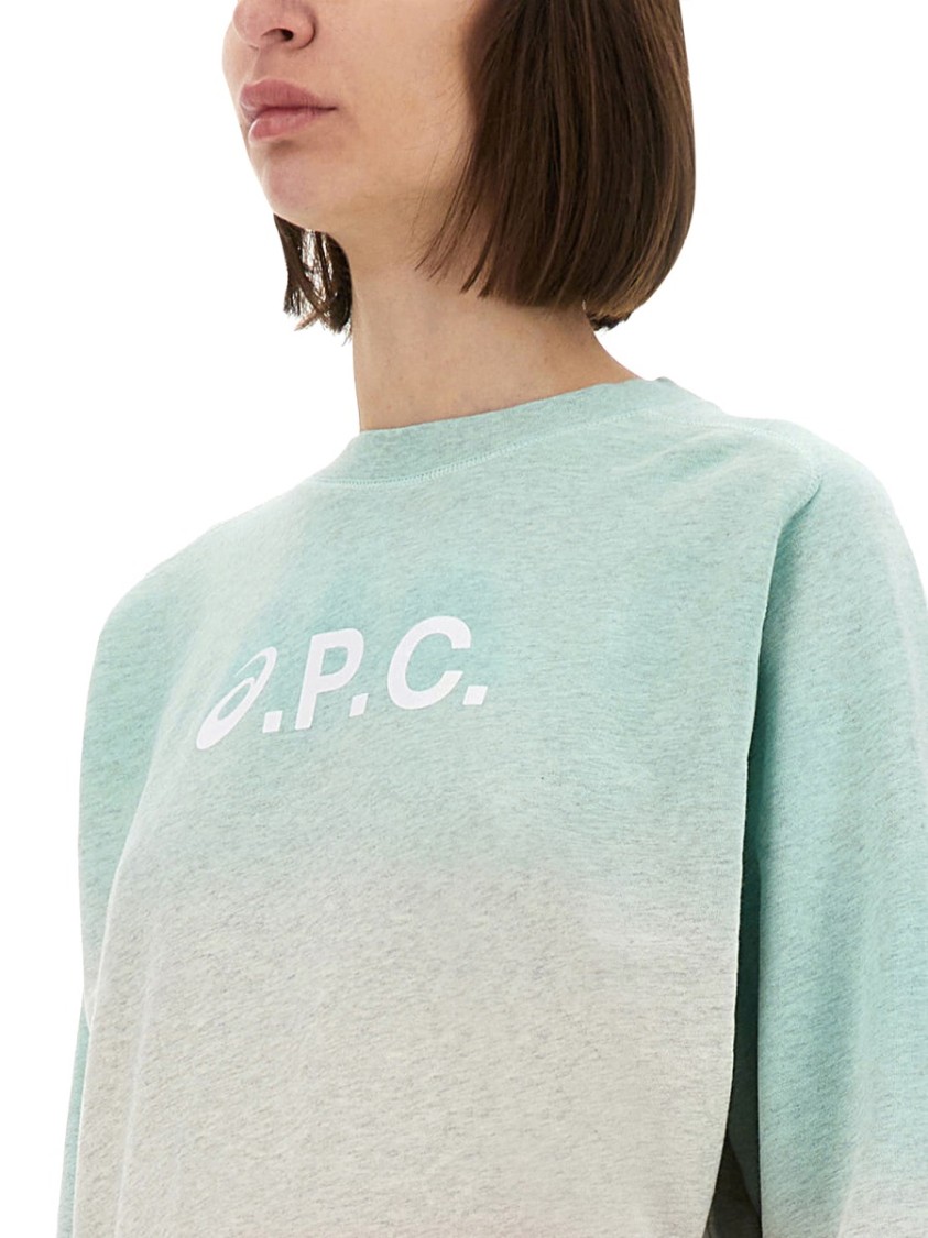 A.p.c. X Asics A. P.c. X Asics "stone" Sweatshirt