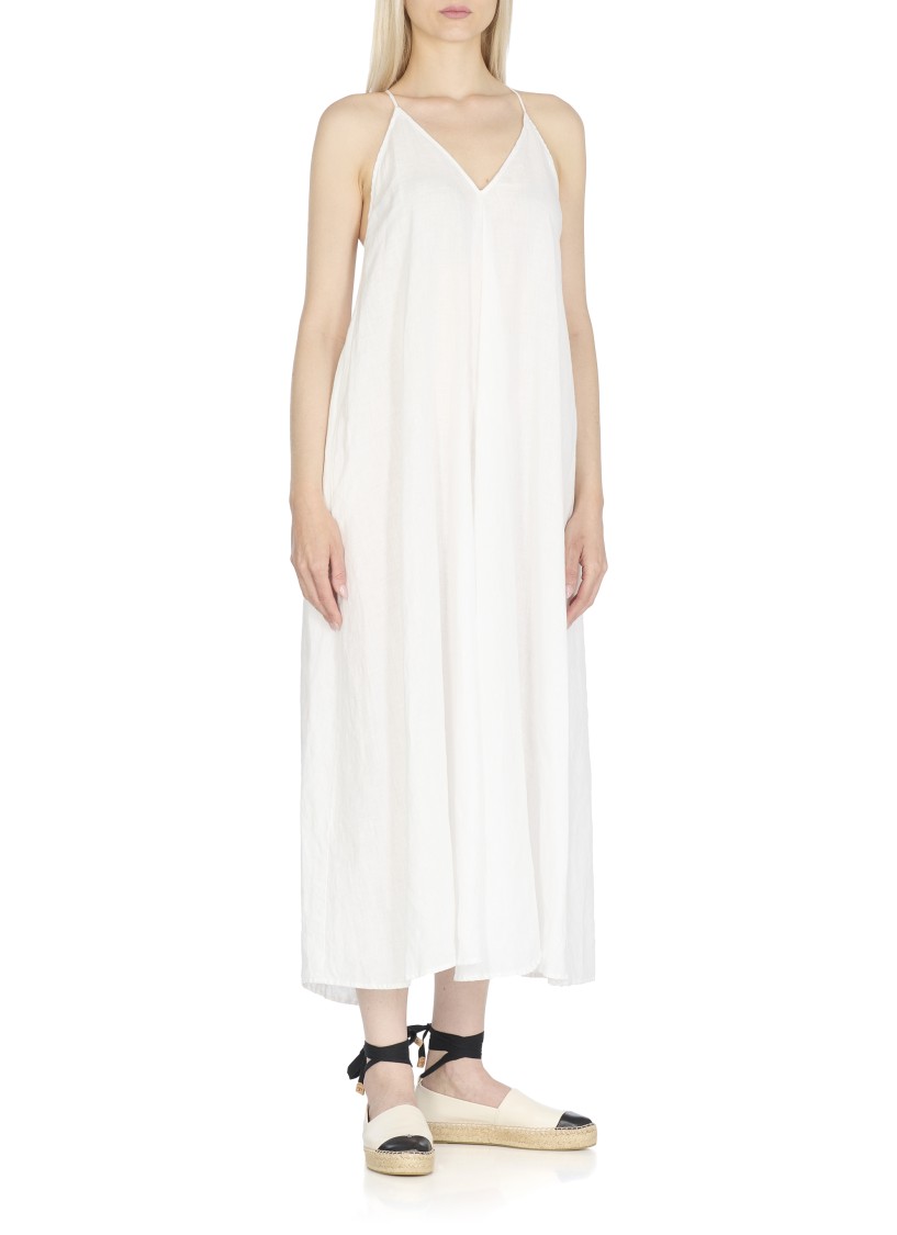 Tory Burch White Espadrilles With Metallic Logo On The Front And Ankle Strap In Leather Woman In Neutral