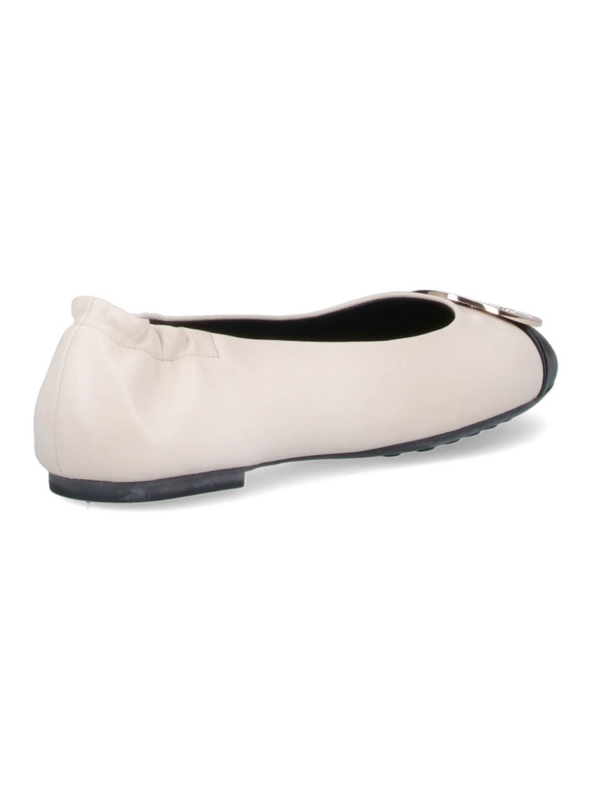 Tory Burch Woman Ballet Flats Chocolate Brown Size 8 Leather