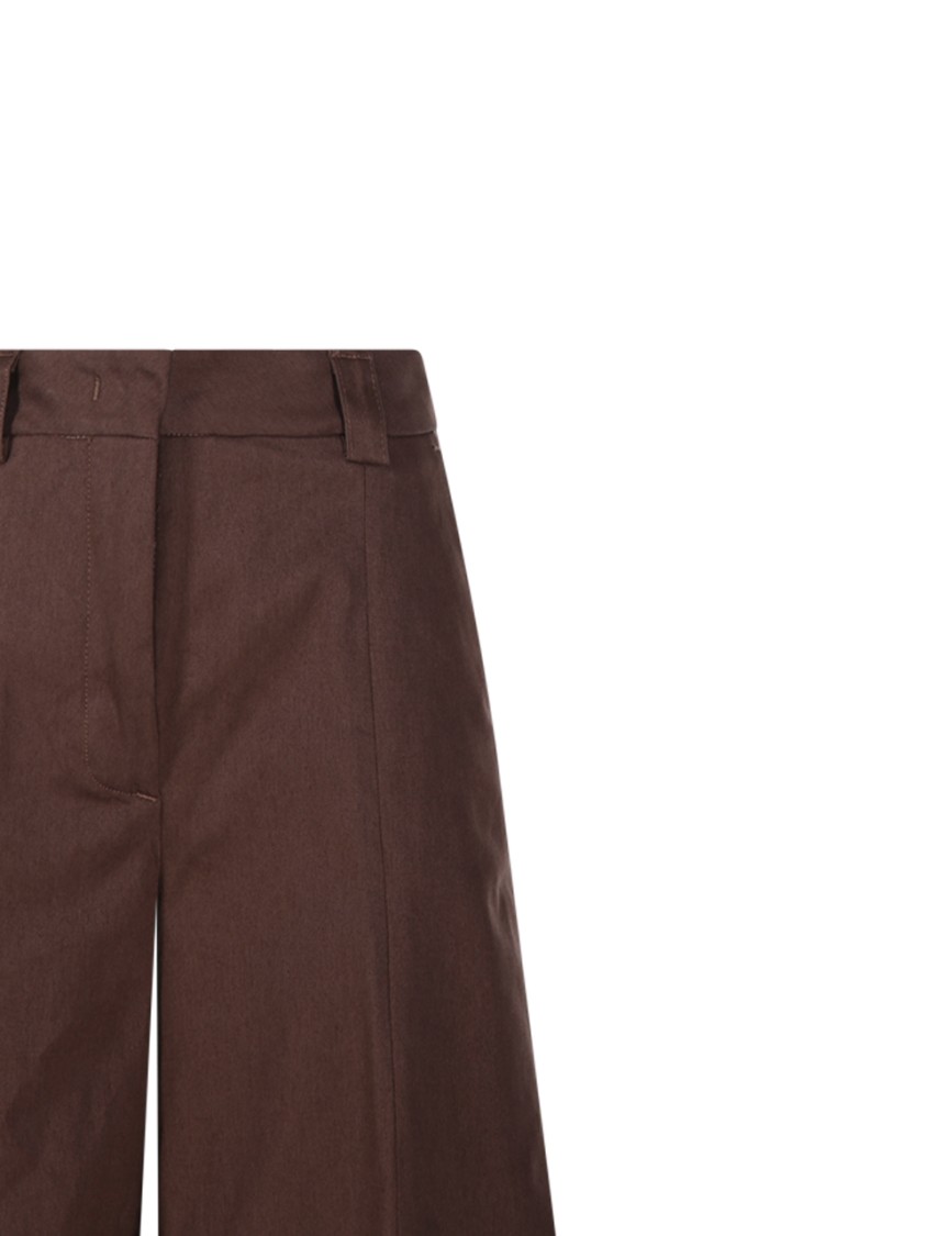 Shop The Latest Thelatest Alma Pant In Brown