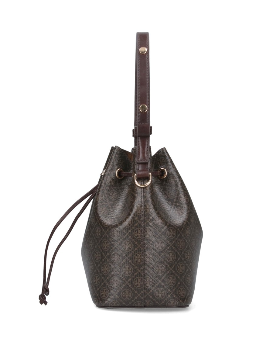 Tory Burch T Monogram Bucket Bag