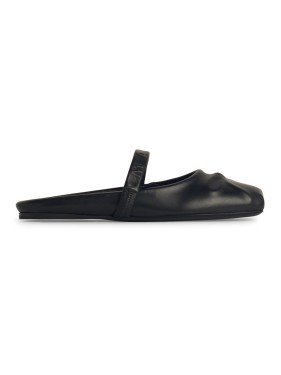 スニーカー Marni Black Leather Sneakers With Rounded Toe Marni Black Round Toe Sneakers for Women Online USA at