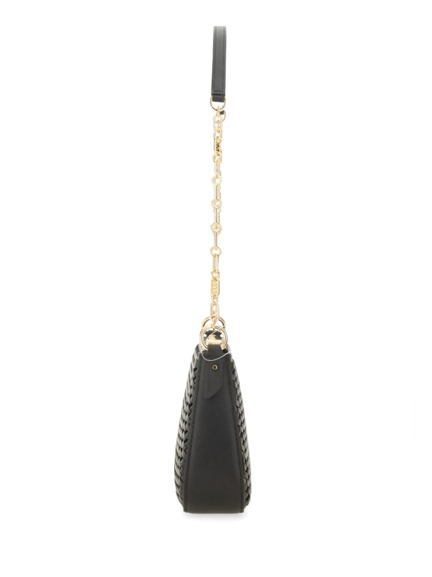 MICHAEL MICHAEL KORS MICHAEL MICHAEL KORS EMPIRE POUCH WITH TEXTURED DESIGN AND DETACHABLE CHAIN STRAP